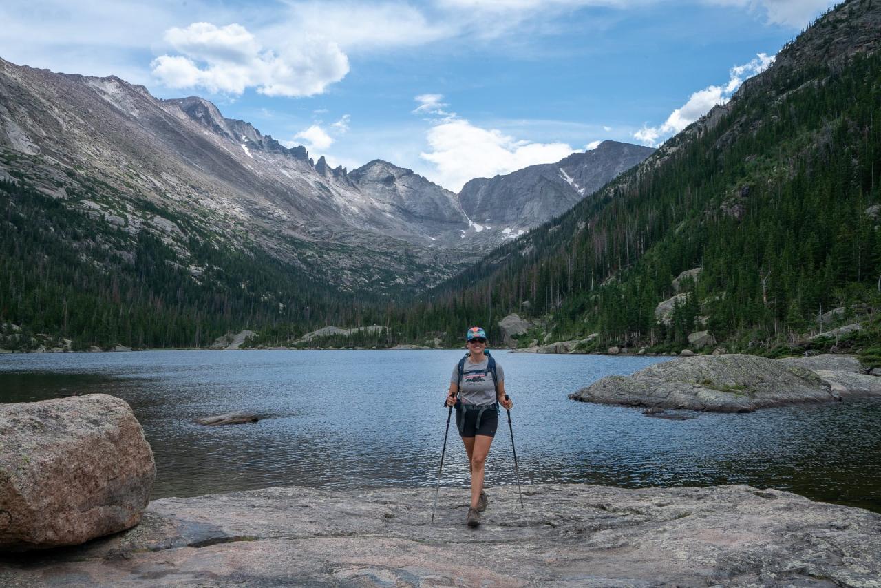 Hikes lake trail hiking miles descriptions 1463 elevation moderate difficulty length bearfoottheory Top-rated short hikes with mountain views near me