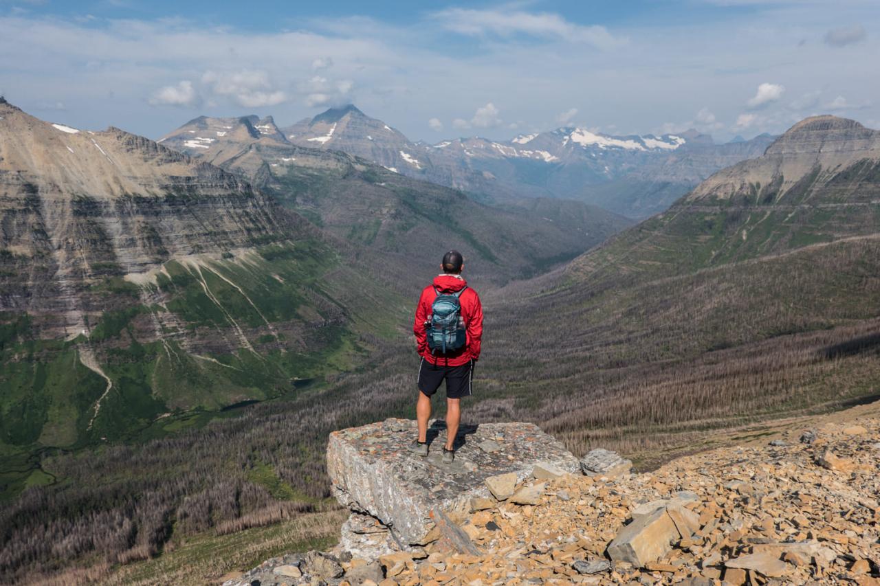 Best scenic waterfall hikes in Glacier National Park