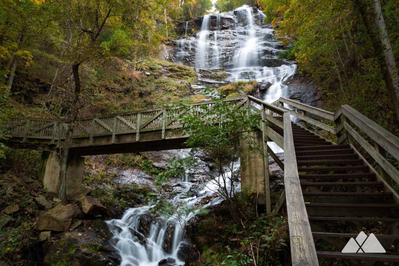 Virginia falls waterfall hikes cascade List of good hiking spots with waterfalls near me